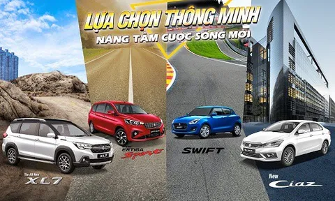 Suzuki – lựa chọn thông minh nâng tầm cuộc sống mới